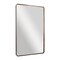 Emma and Oliver Afsin Wall Mirror with Silver Backed Glass for Clarity for Entryways, Bathrooms & More